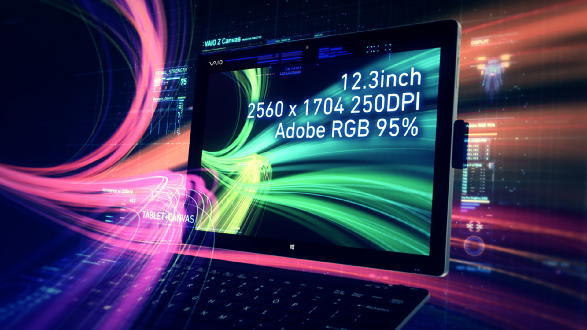 VAIO Z CANVASの魅力をCINEMA 4Dで制作 image