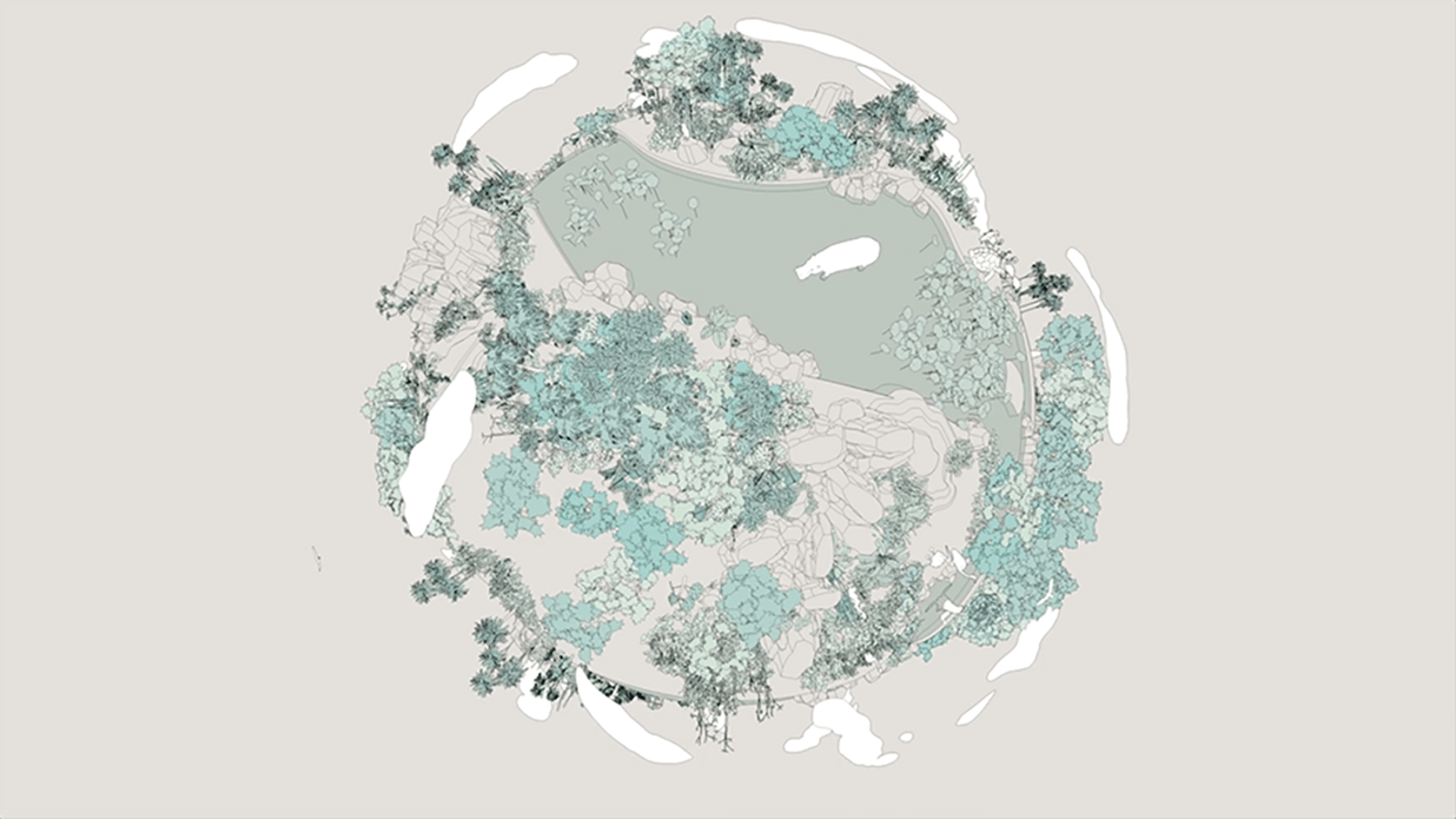 2Dのタッチで伝える動物の魅力 image
