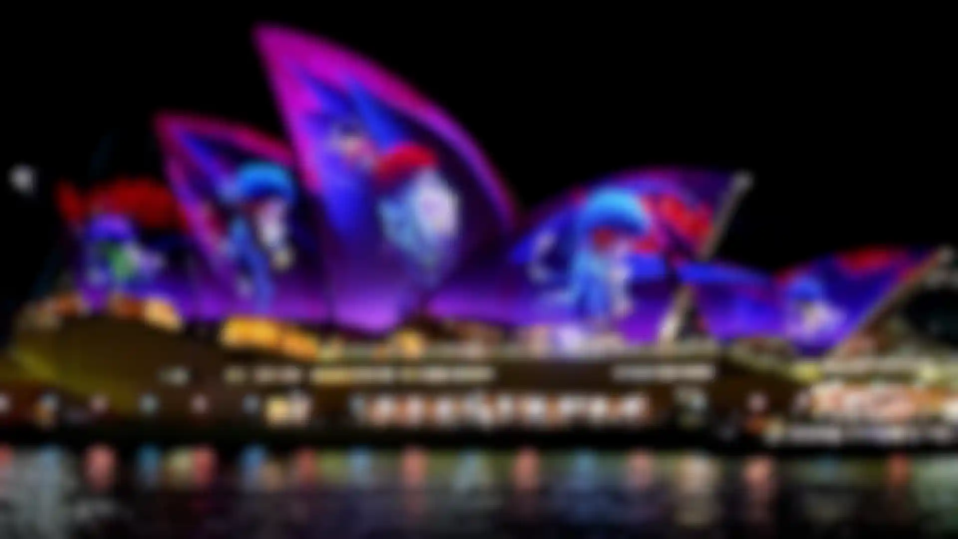 BEMO Projection Mapping at Vivid Festival image