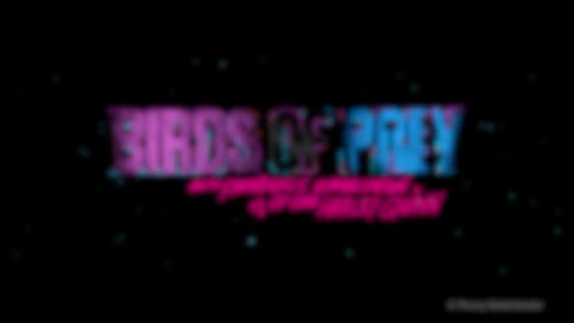 3. Dimension für den Abspann von Birds of Prey image
