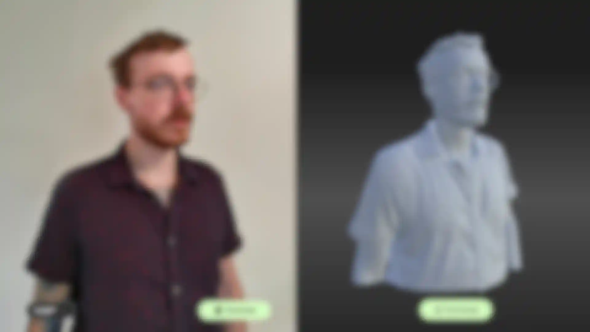 Headshot of 3D designer Billy Chitkin uploaded to Sparc3D for image generation