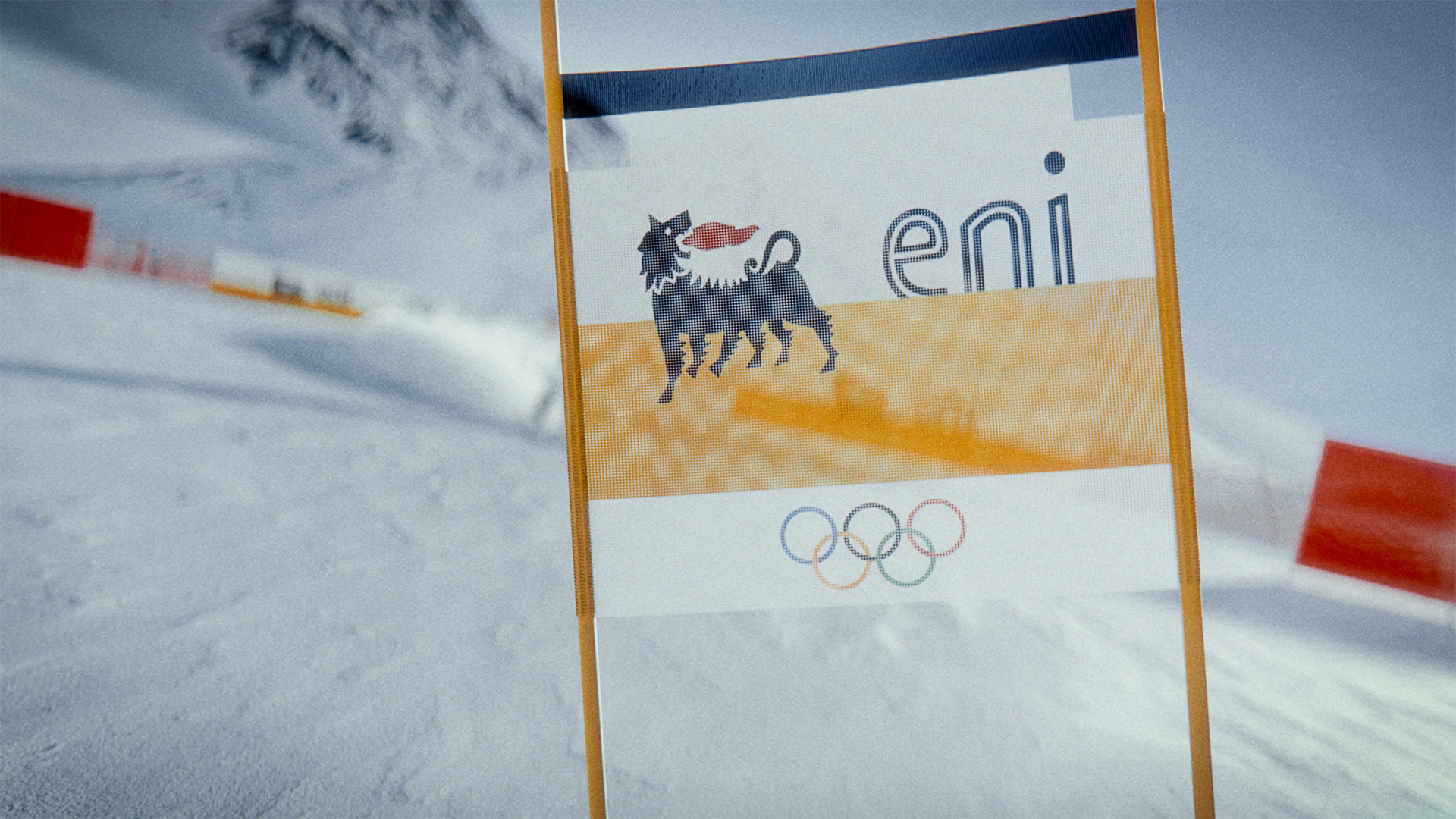 Greenpeace OILympics 3D 애니, 올림픽과 석유 결합, 후원사는 Eni