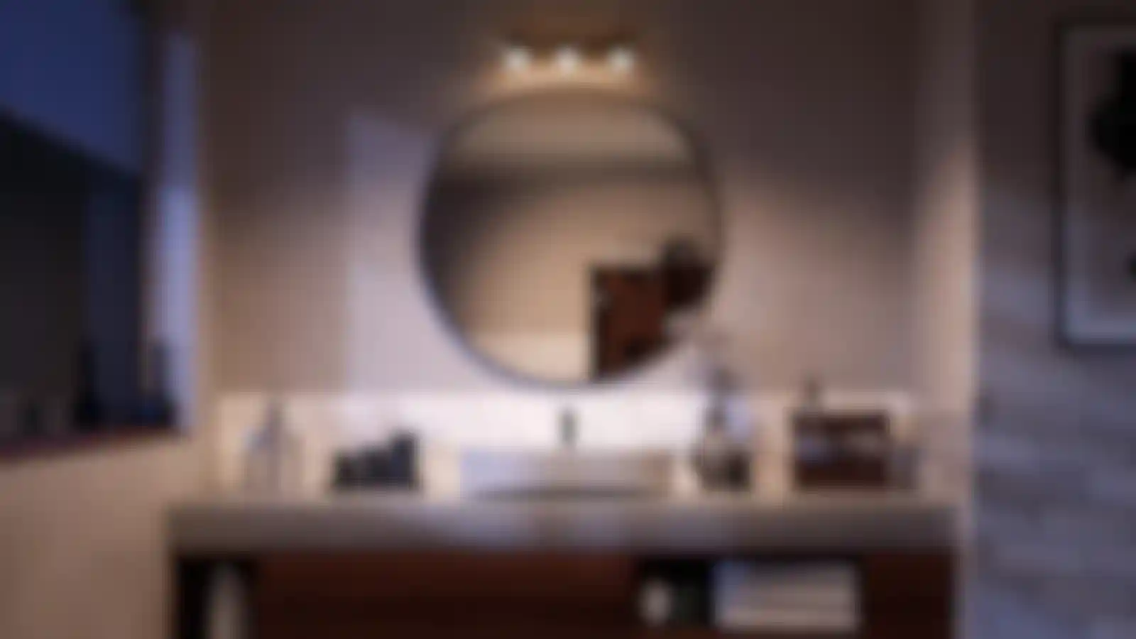 Realistic 3D bathroom archviz by Kutuko Studio in Cinema 4D with Redshift lighting.