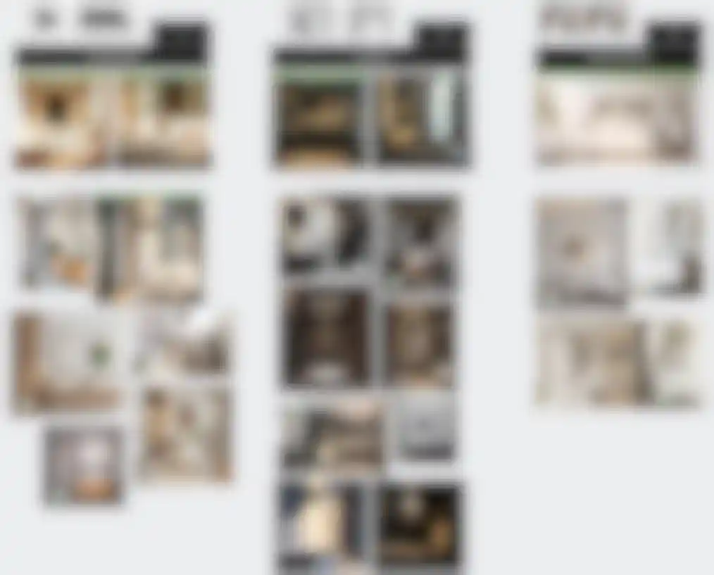 Pre-production bathroom style board by Kutuko Studio