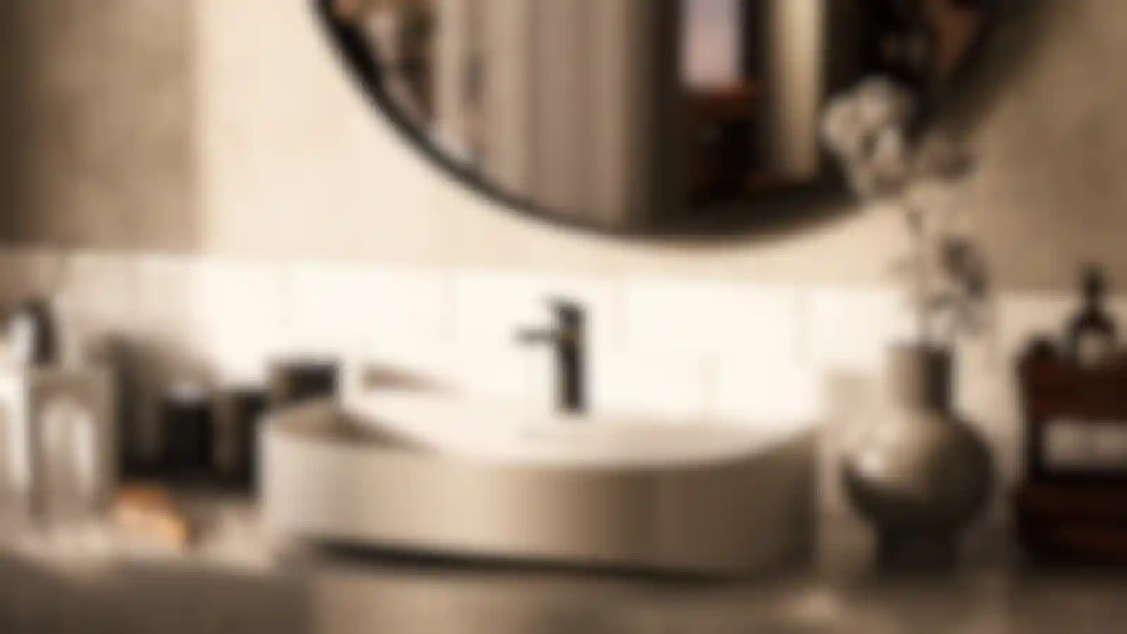 Kutuko Studio rendered a bathroom sink scene with ceramic and metal textures in Cinema 4D using Redshift