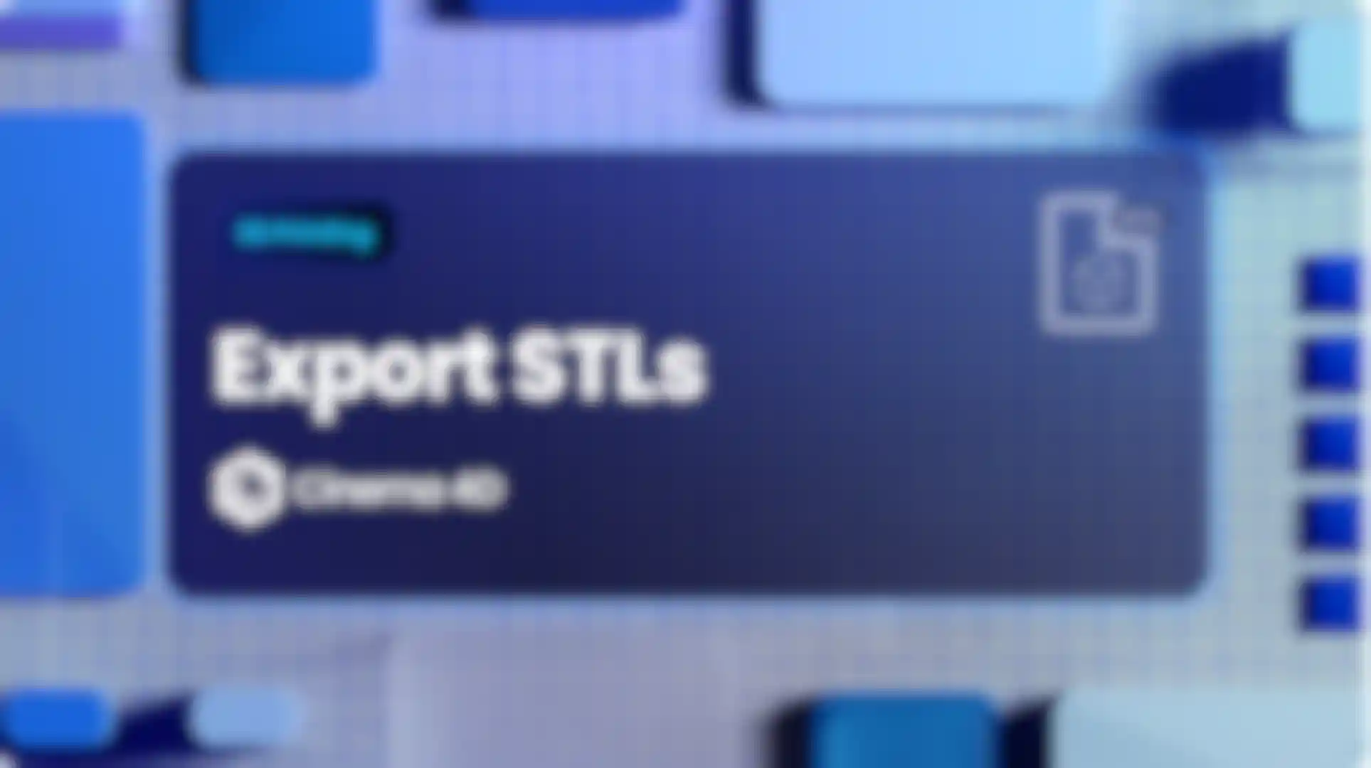 How to Export STL from Cinema 4D (Import, Scale & Export) image