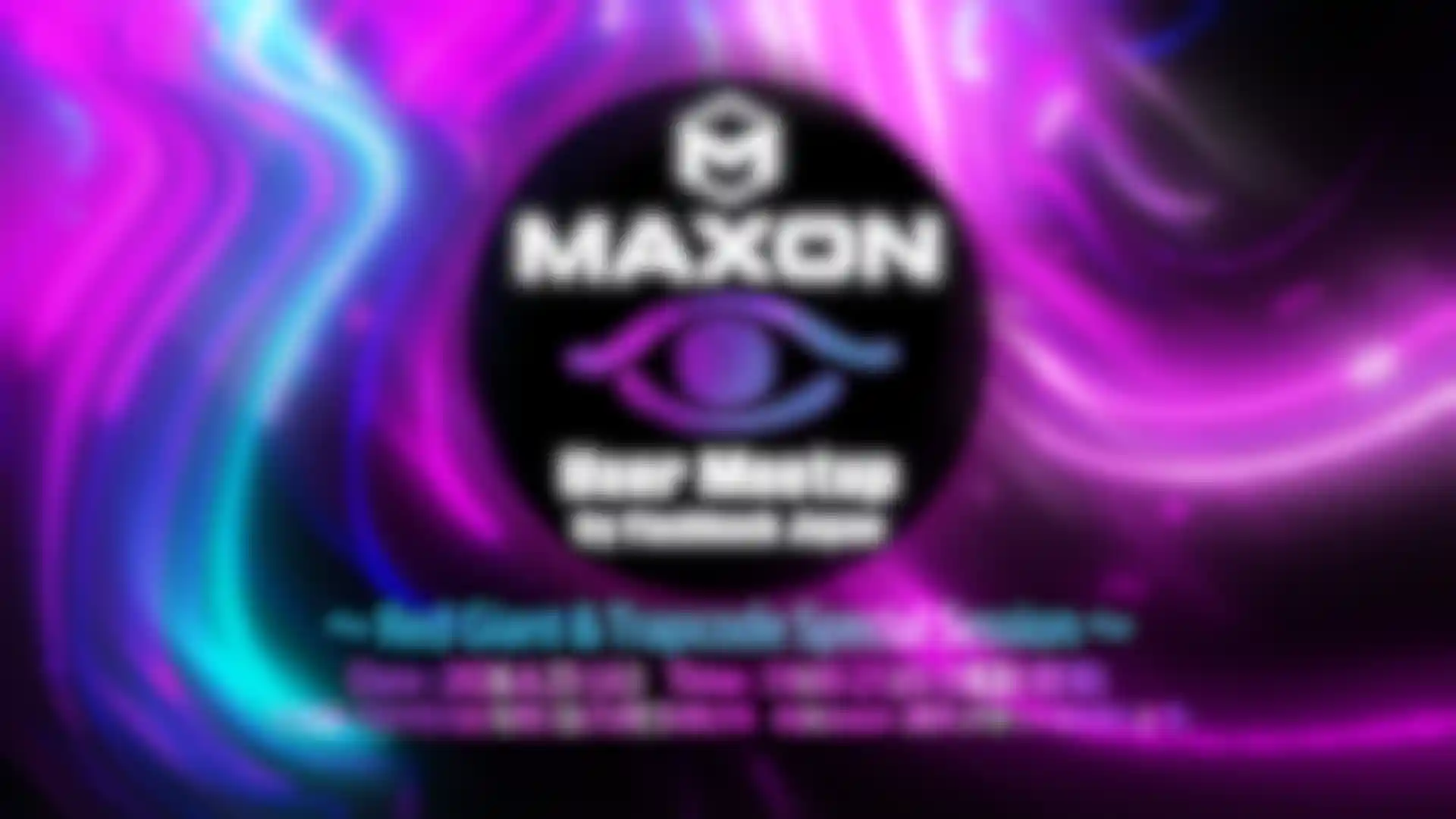 Maxon User Meetup by Flashback Japan image