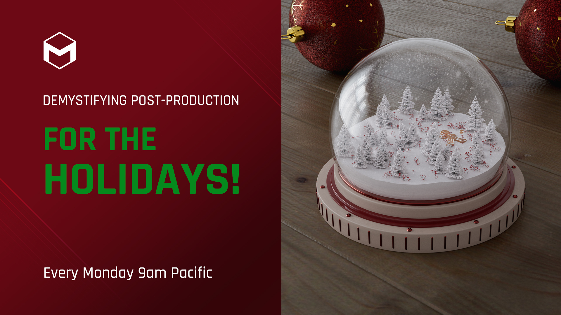 Demystifying Post Production For The Holidays Session 3