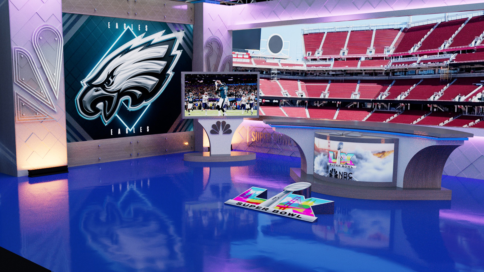 Turning a Super Bowl Stadium into a Broadcast Studio image