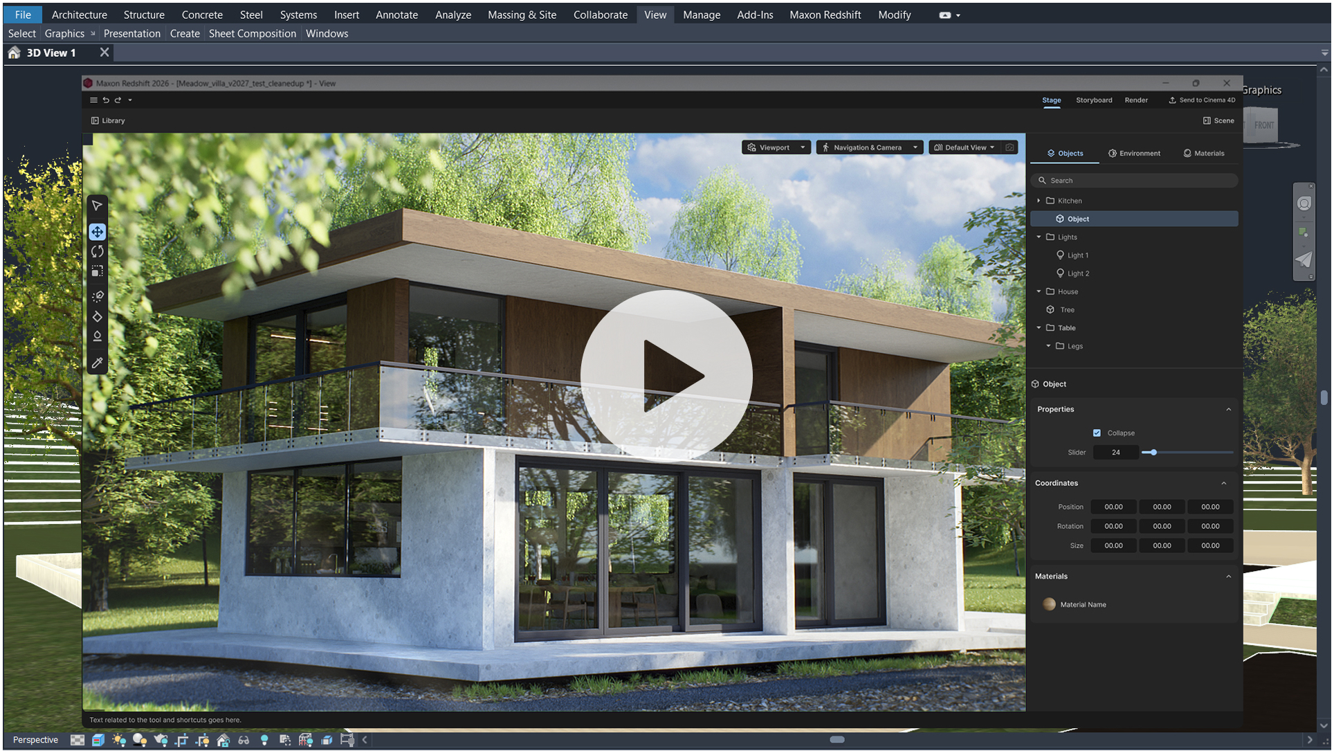 Getting started with Redshift for Revit image