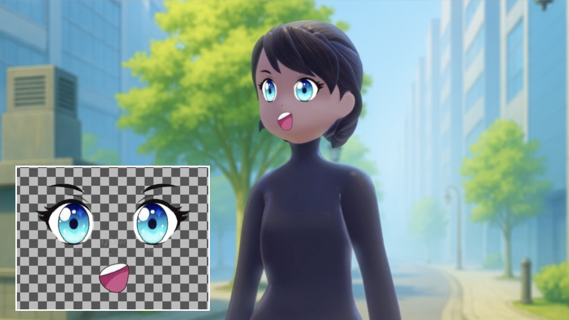 Use compositions as textures image