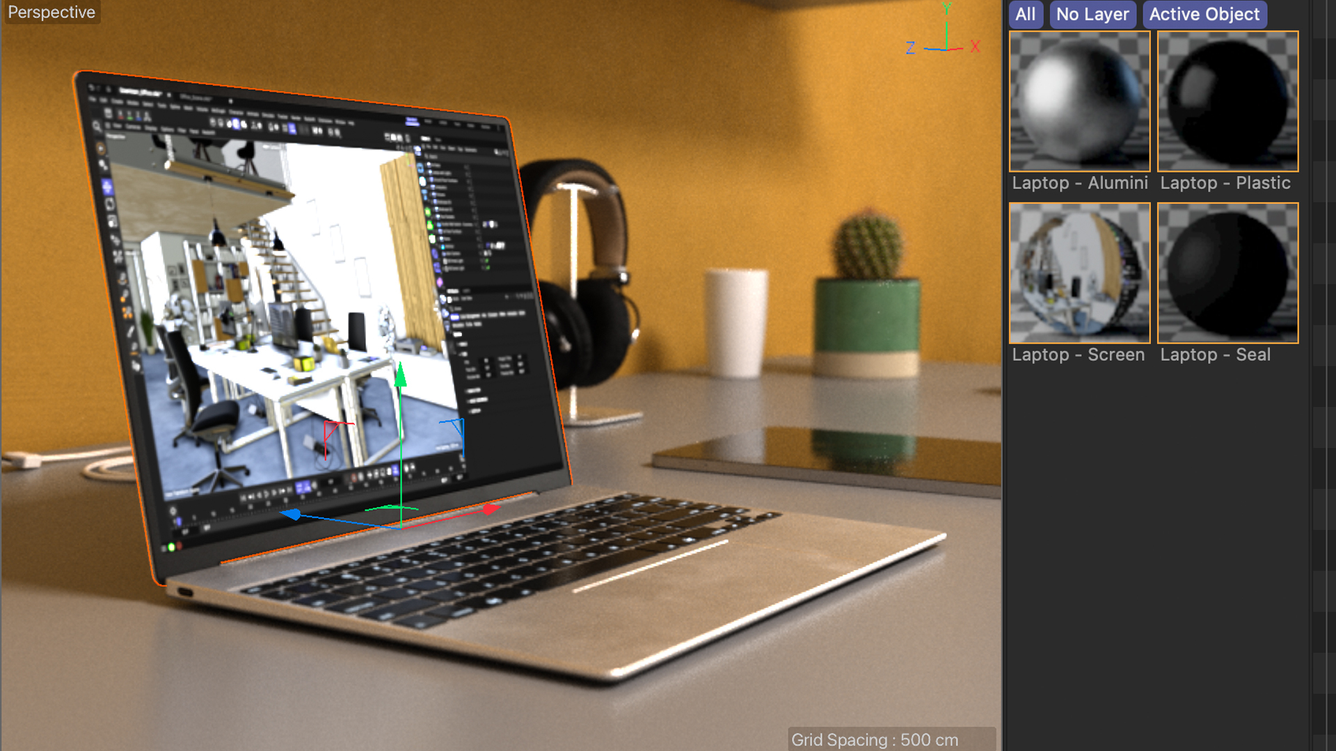Active Object Material Filter image