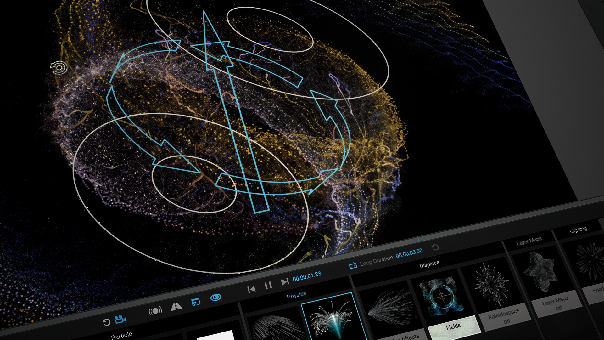Trapcode Particular maximum system number preference image