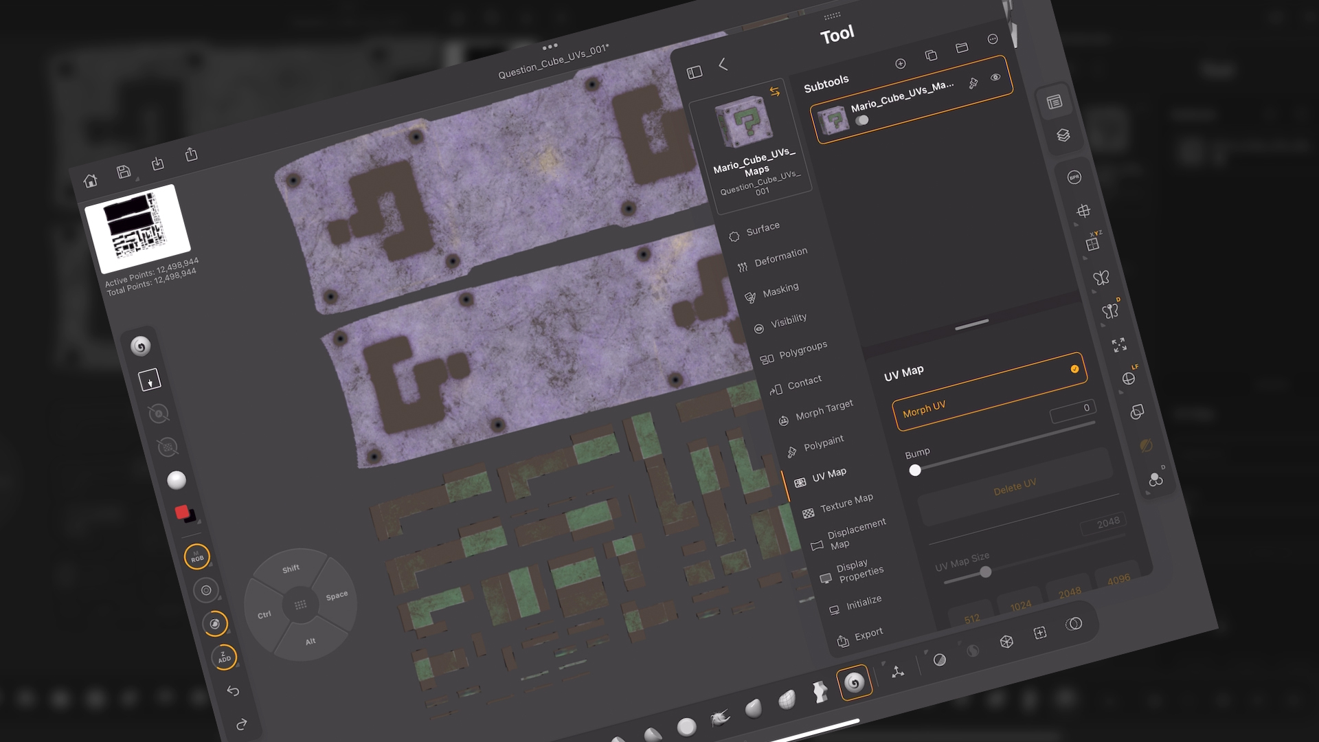 UV Map Sub-Palette image