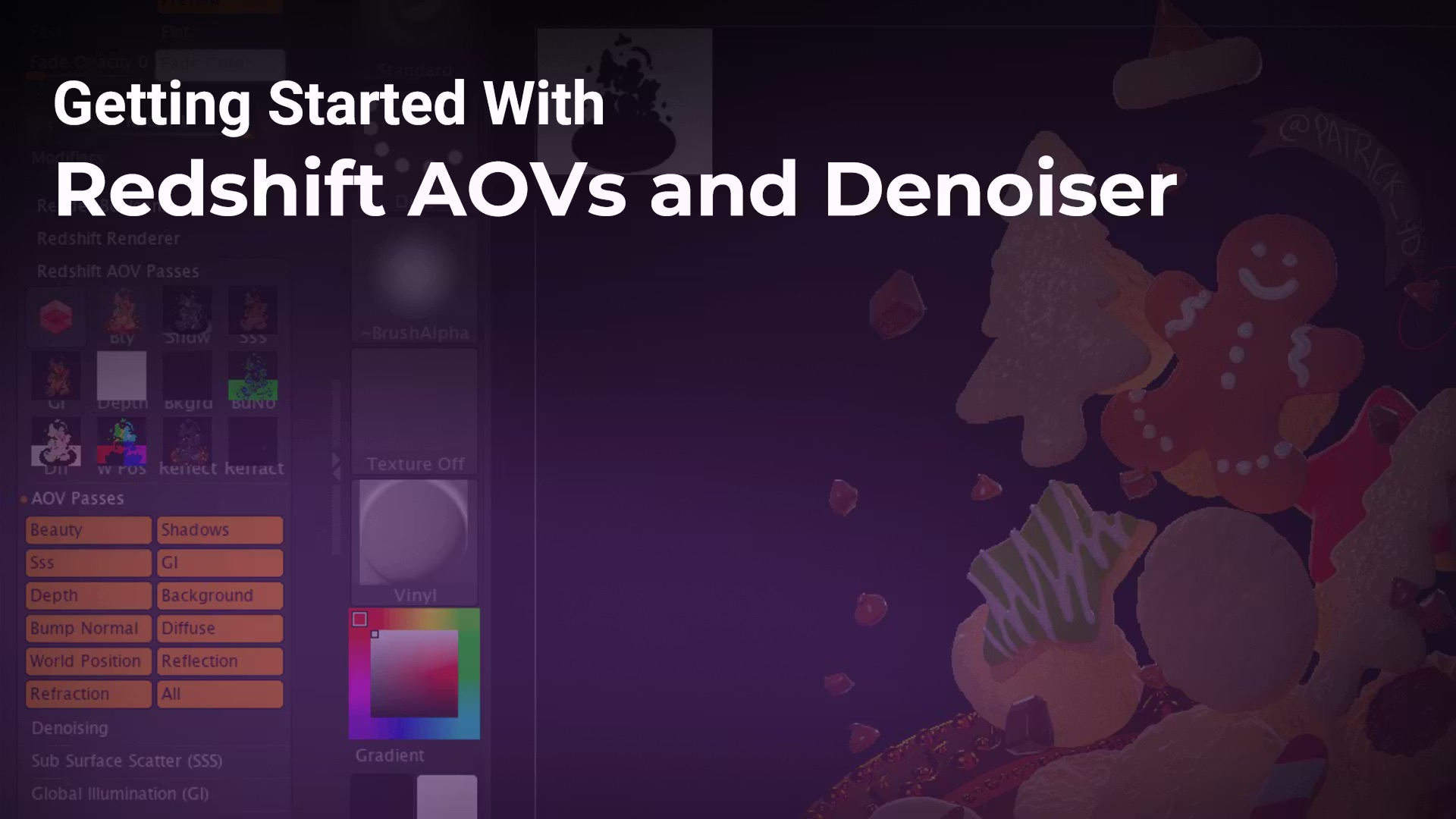 Getting Started with Redshift in ZBrush image